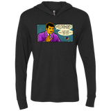 NDGT good thing Triblend Long Sleeve Hoodie Tee