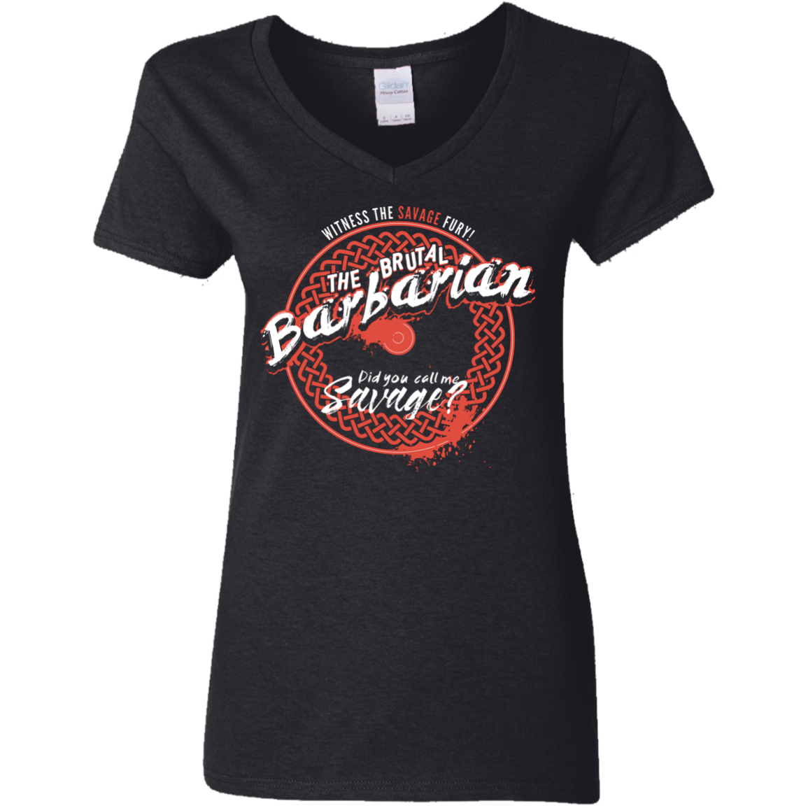 Barbarian Women's V-Neck T-Shirt