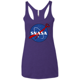 SNASA Women's Triblend Racerback Tank