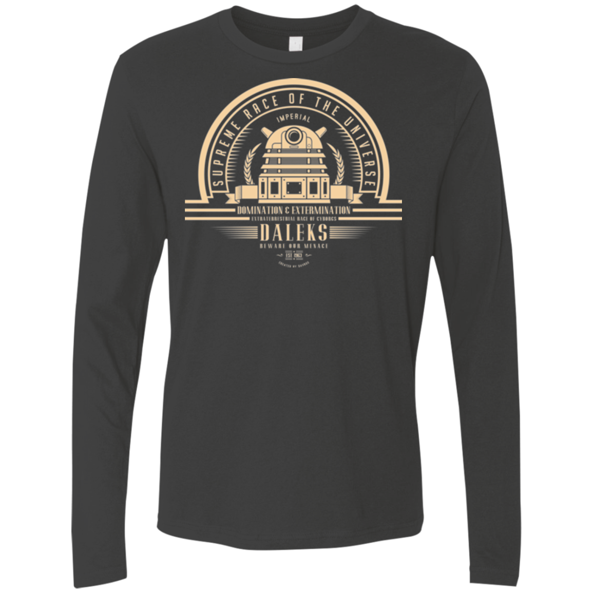 Who Villains Men's Premium Long Sleeve