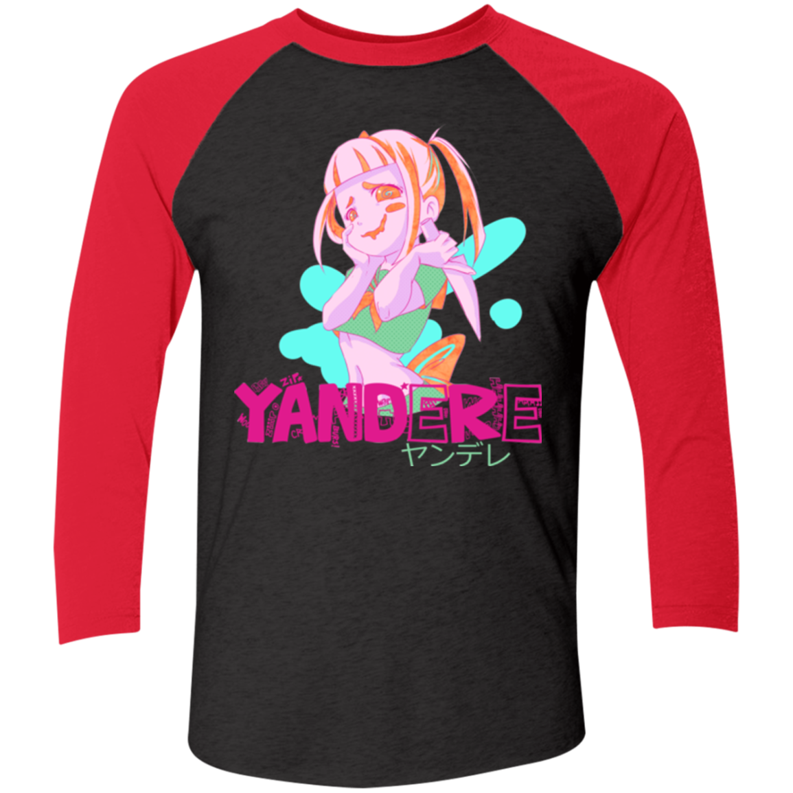 Yandere Triblend 3/4 Sleeve