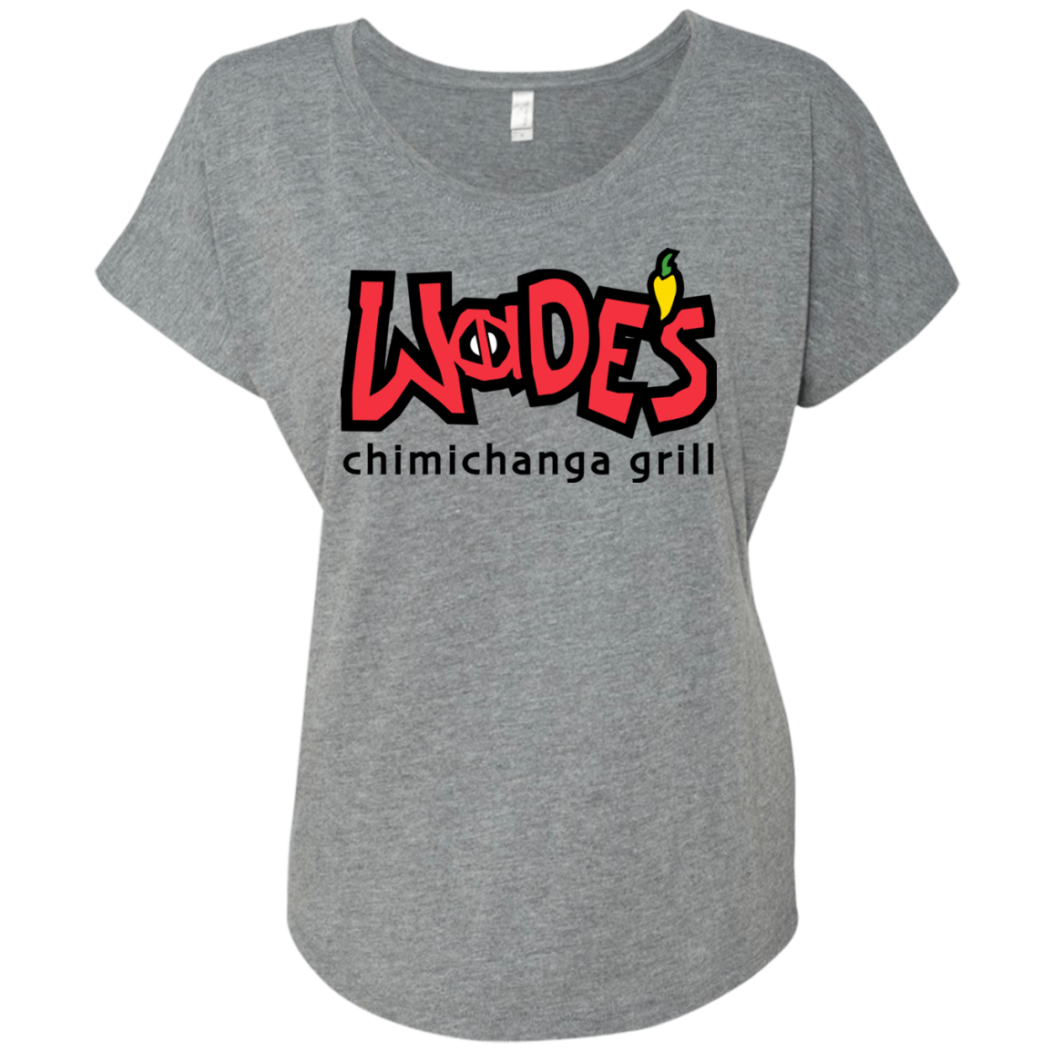 Wades Grill Triblend Dolman Sleeve