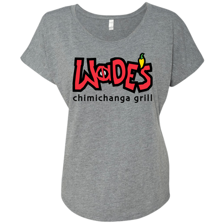 Wades Grill Triblend Dolman Sleeve