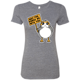May The Porgs Be With You Women's Triblend T-Shirt