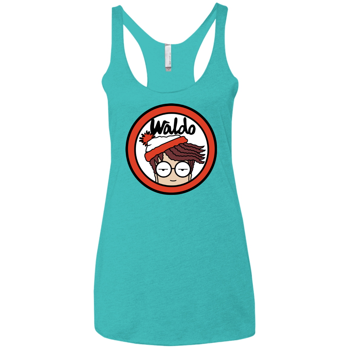 Waldario Women's Triblend Racerback Tank