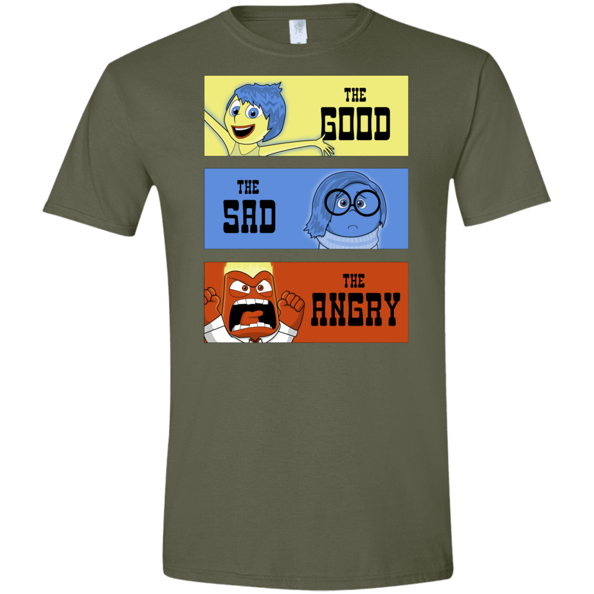 The Good, the Sad & the Angry Men's Semi-Fitted Softstyle