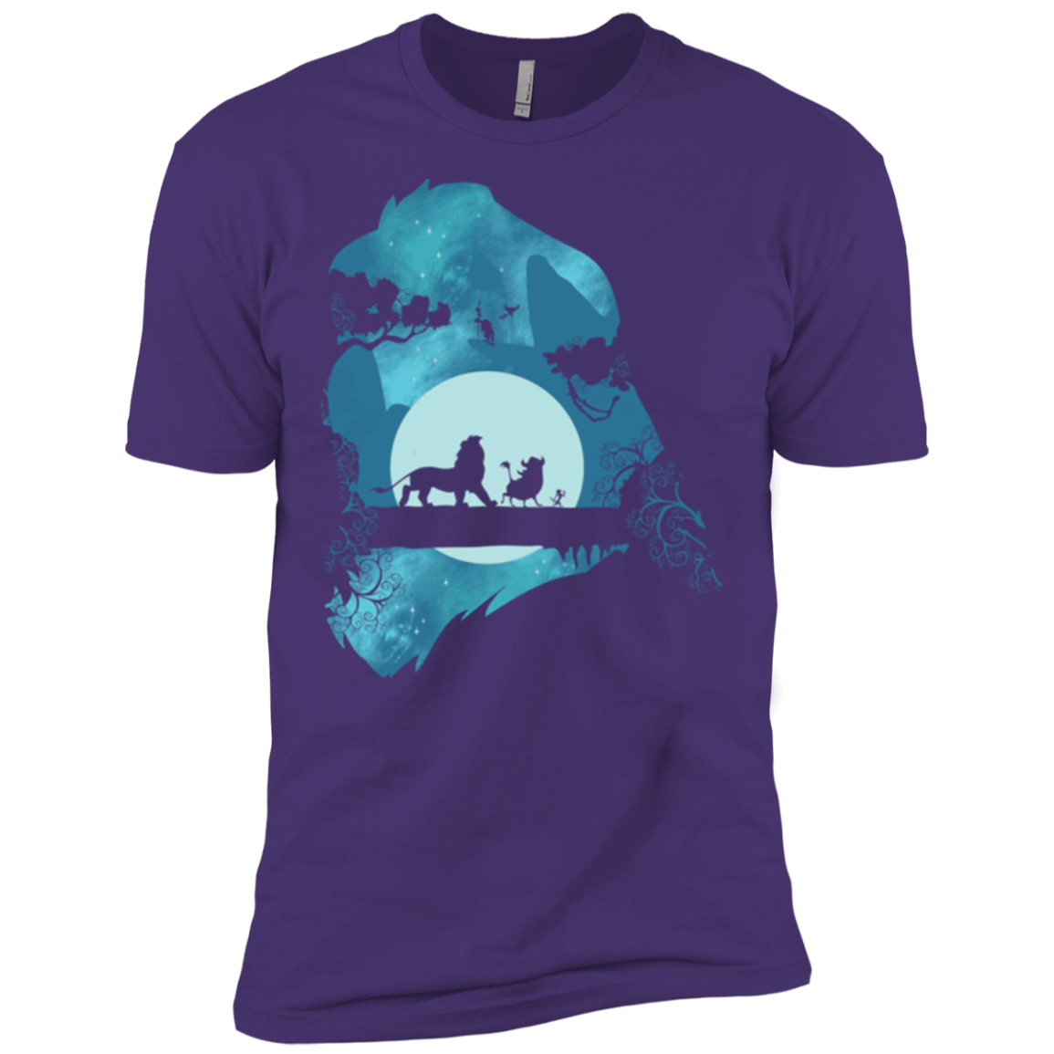 Lion Portrait Men's Premium T-Shirt