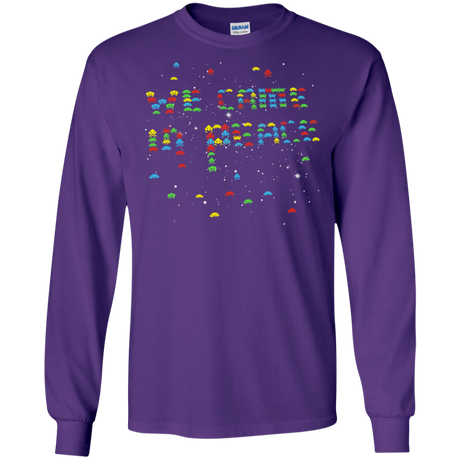 We came in peace Men's Long Sleeve T-Shirt