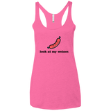 Weiner Women's Triblend Racerback Tank