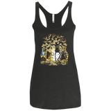 wasteland time Women's Triblend Racerback Tank