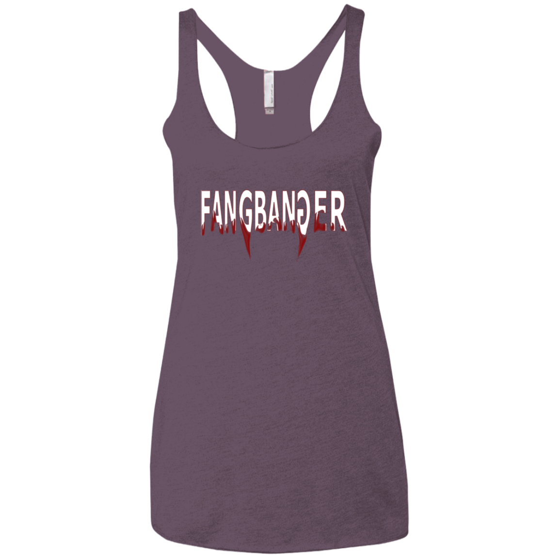 Fangbanger Women's Triblend Racerback Tank