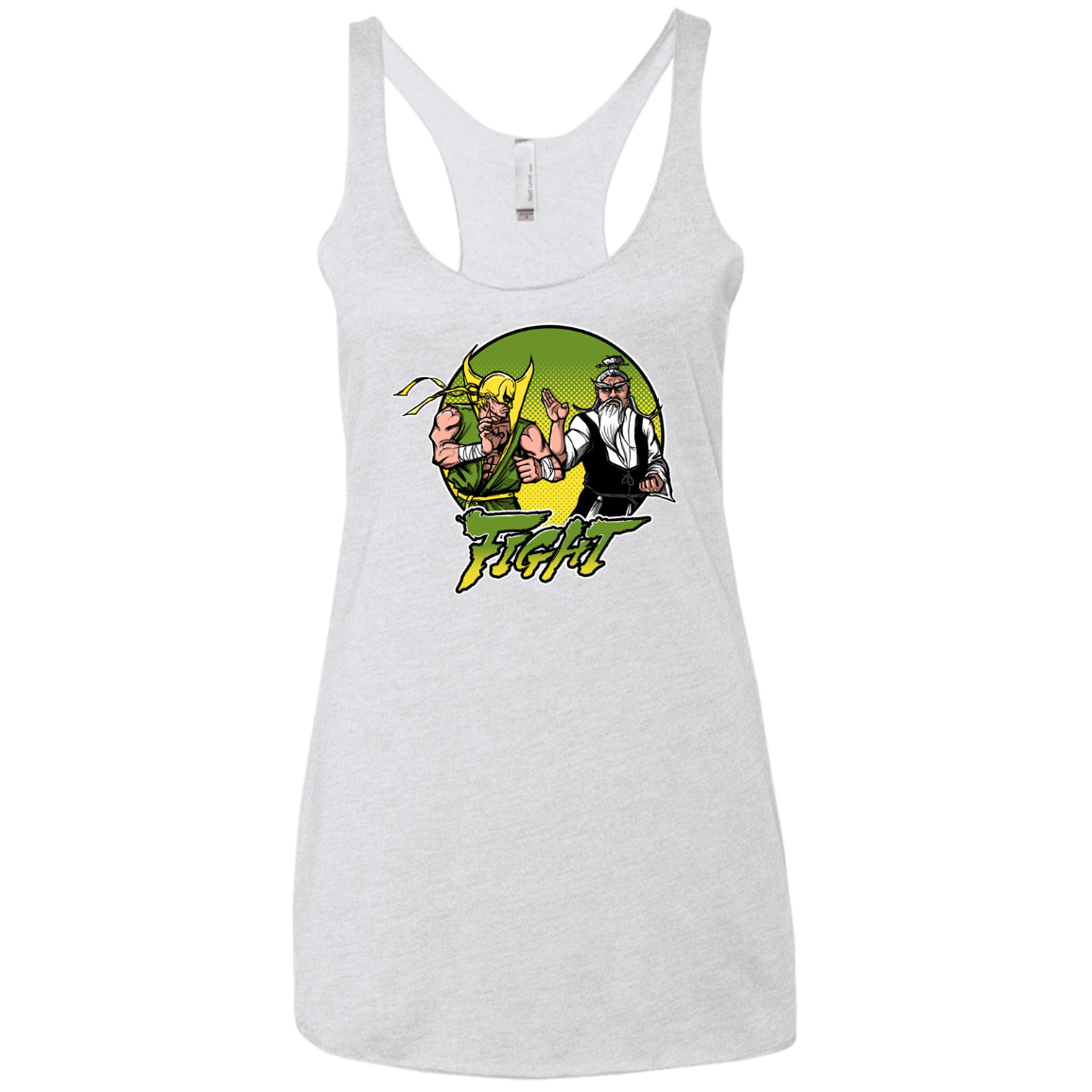 Fight Women's Triblend Racerback Tank