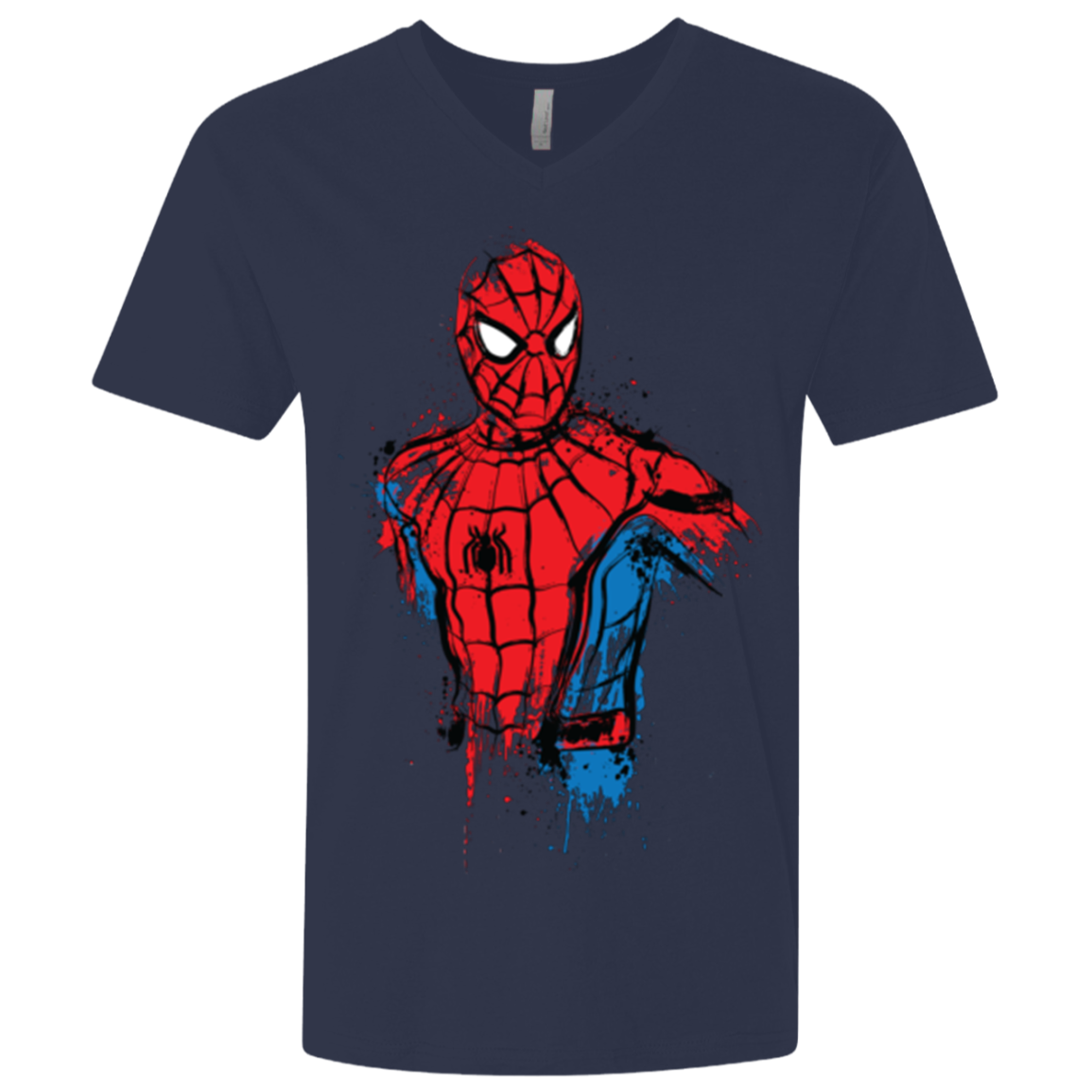Spiderman- Friendly Neighborhood Men's Premium V-Neck