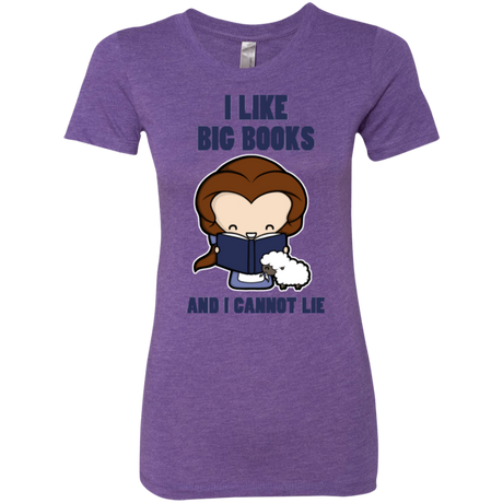 I Like Big Books Women's Triblend T-Shirt