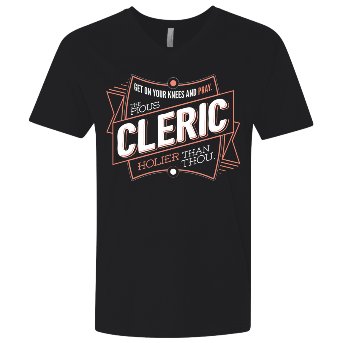 Cleric Men's Premium V-Neck