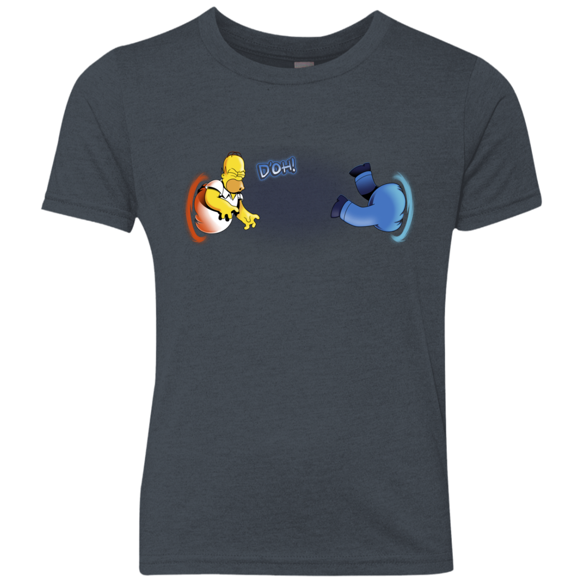 Portal D'oh Youth Triblend T-Shirt