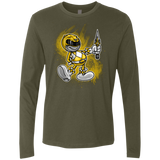 Yellow Ranger Artwork Men's Premium Long Sleeve