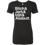 Team Free Will Helvetica Women's Triblend T-Shirt