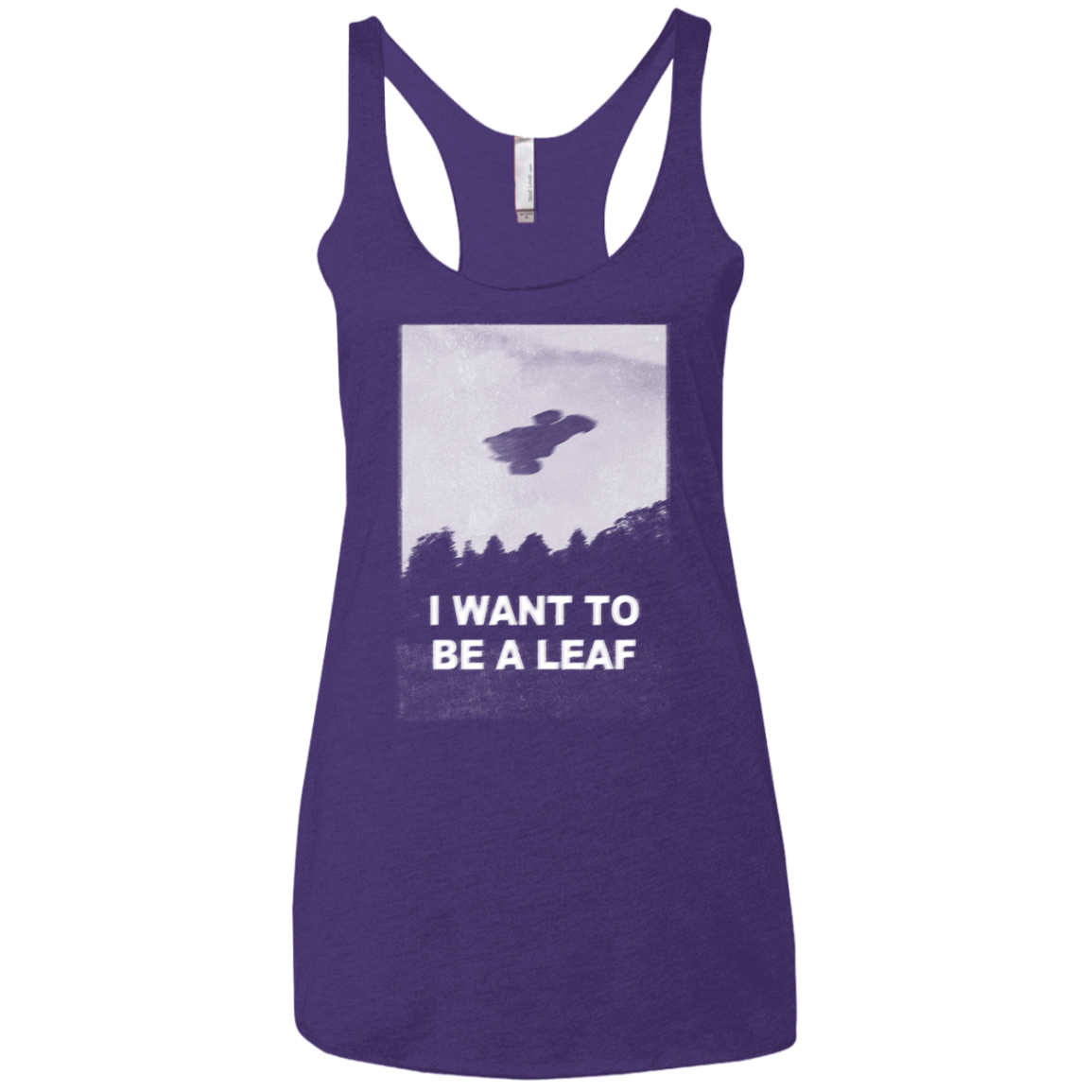Be Leaf Women's Triblend Racerback Tank