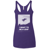 Be Leaf Women's Triblend Racerback Tank