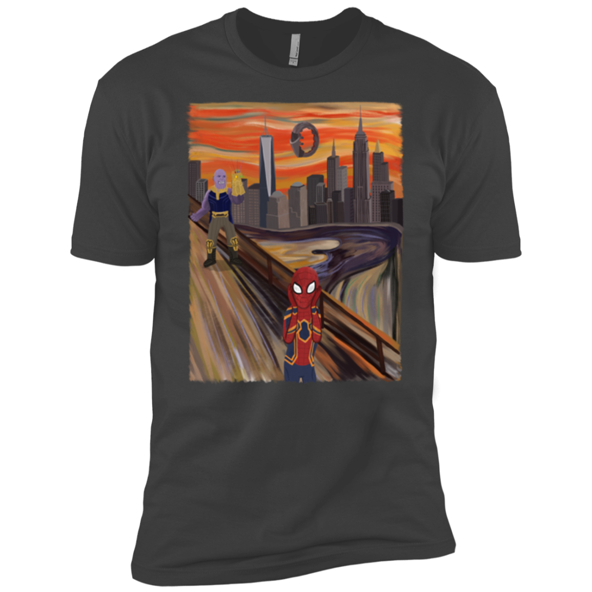 Spider Scream Men's Premium T-Shirt