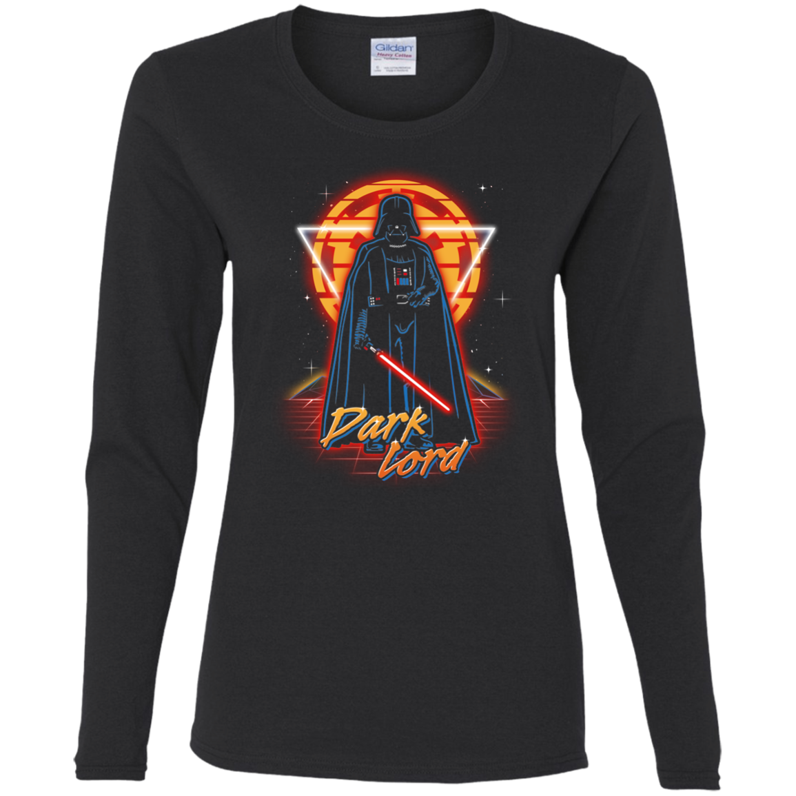 Retro Dark Lord Women's Long Sleeve T-Shirt