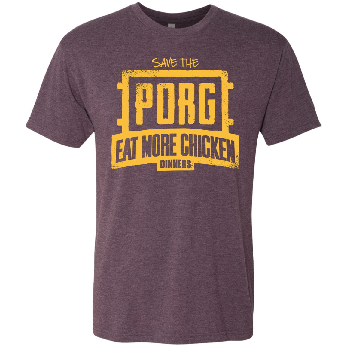 Eat More Chicken Men's Triblend T-Shirt