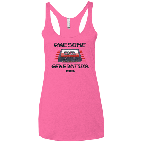 Awesome Generation Women's Triblend Racerback Tank