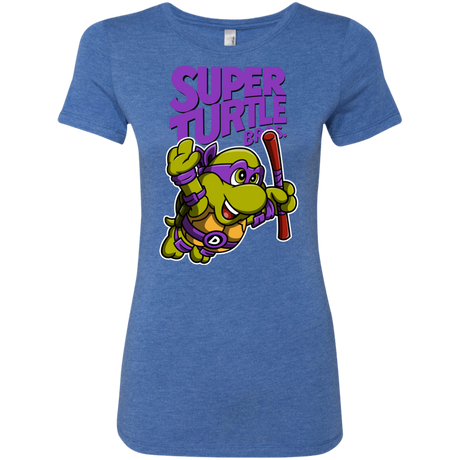 Super Turtle Bros Donnie Women's Triblend T-Shirt
