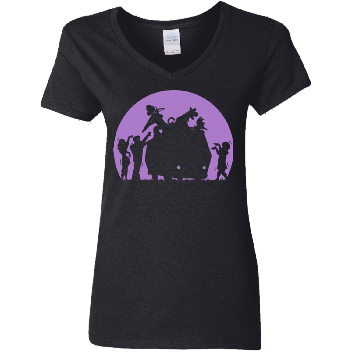 Zoinks They're Zombies Women's V-Neck T-Shirt