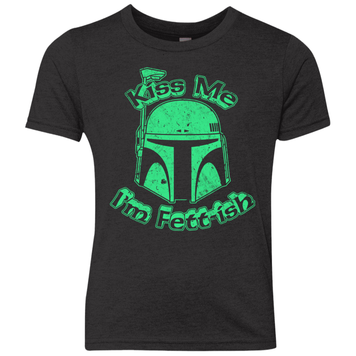 Kiss Me Im Fettish Youth Triblend T-Shirt