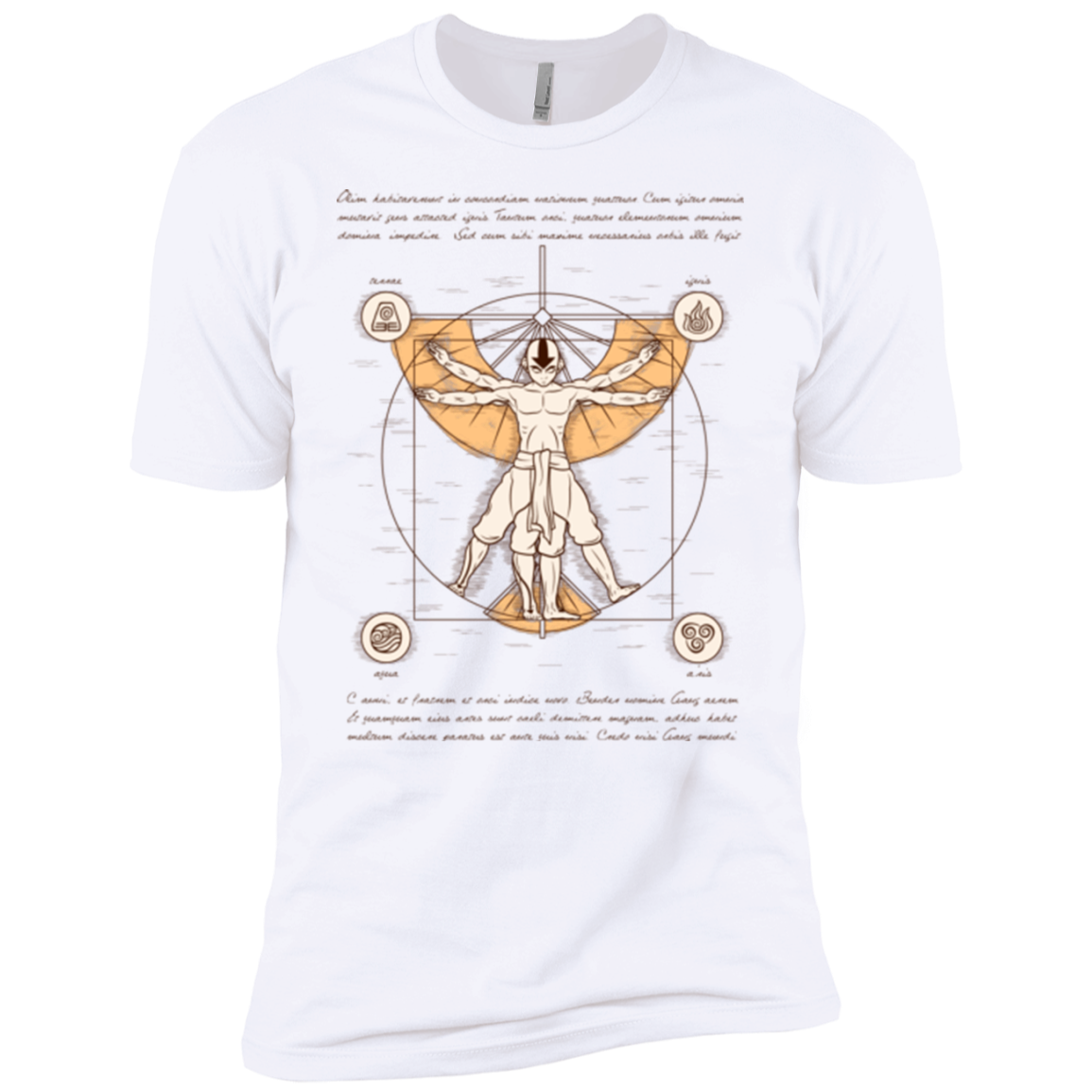 Vitruvian Aang (1) Boys Premium T-Shirt