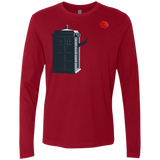 Dr Banksy Rose Balloon Men's Premium Long Sleeve