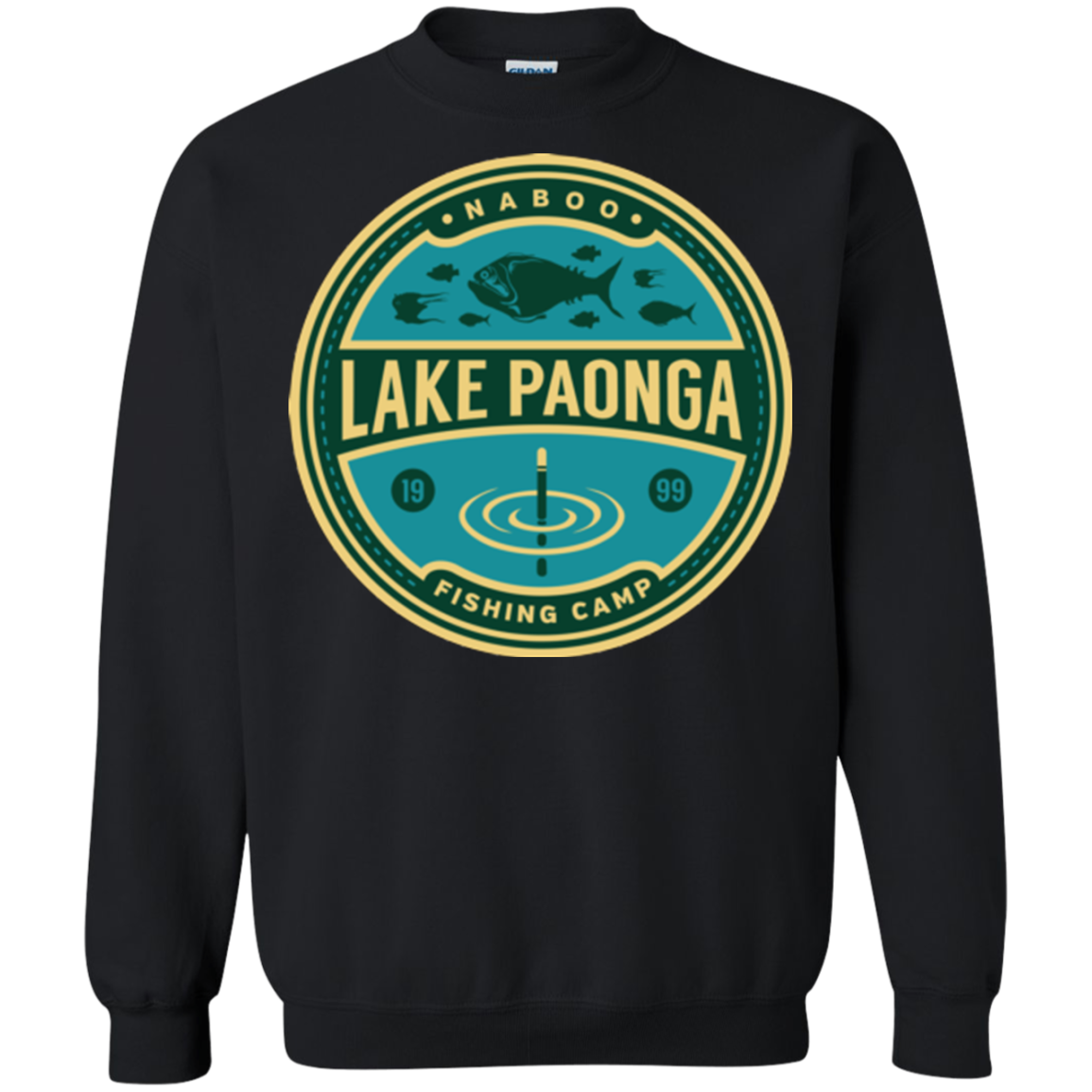 Lake Paonga Fishing Camp Crewneck Sweatshirt