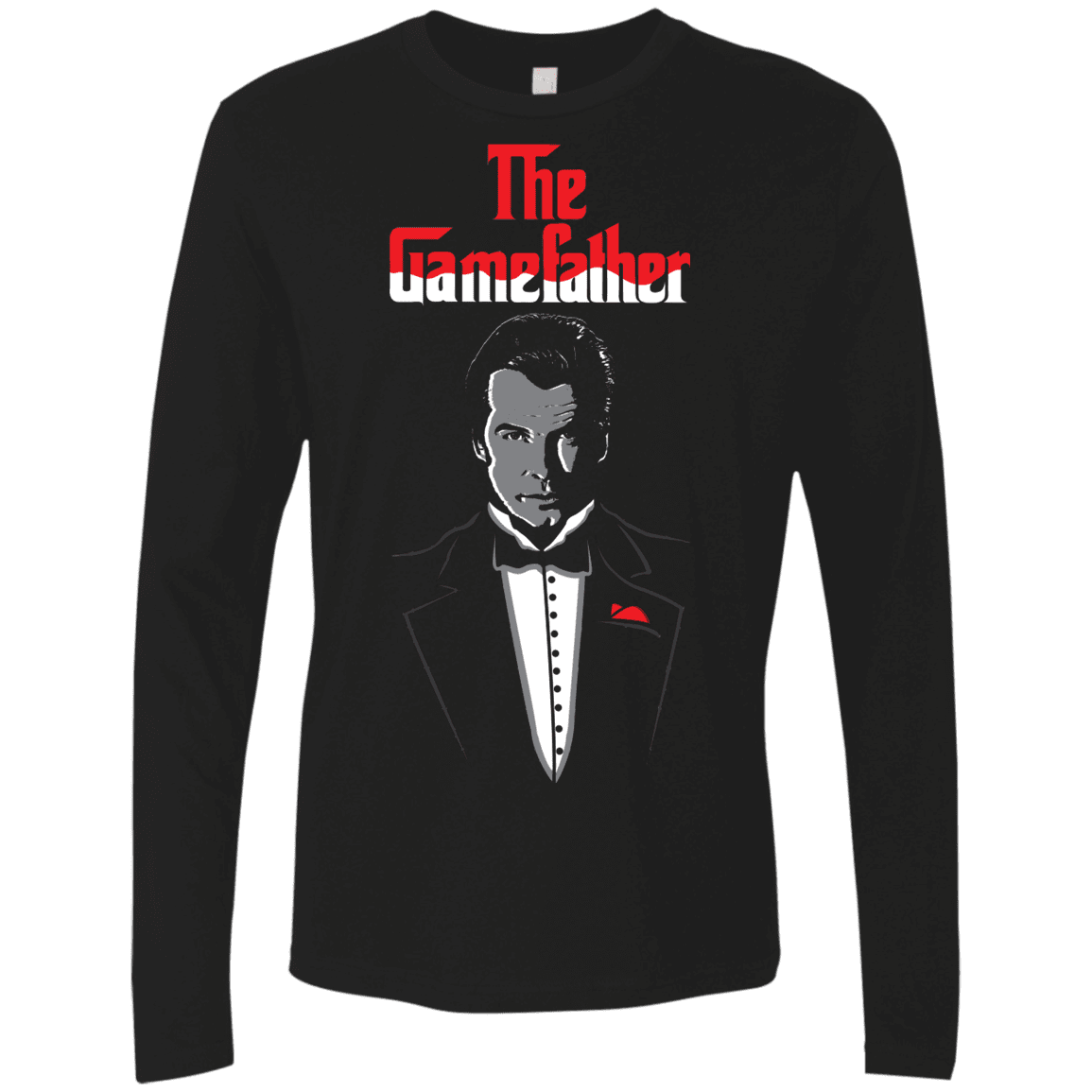 T-Shirts Black / S The Gamefather Men's Premium Long Sleeve
