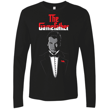 T-Shirts Black / S The Gamefather Men's Premium Long Sleeve