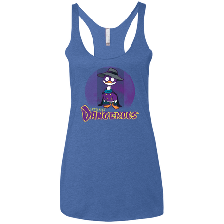 DW Duck Women's Triblend Racerback Tank