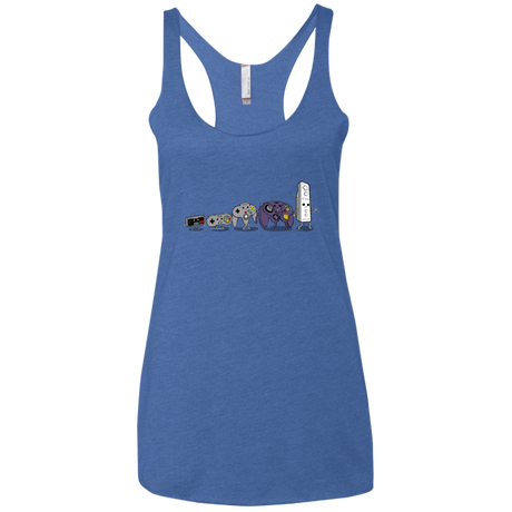 Evolution controller NES Women's Triblend Racerback Tank