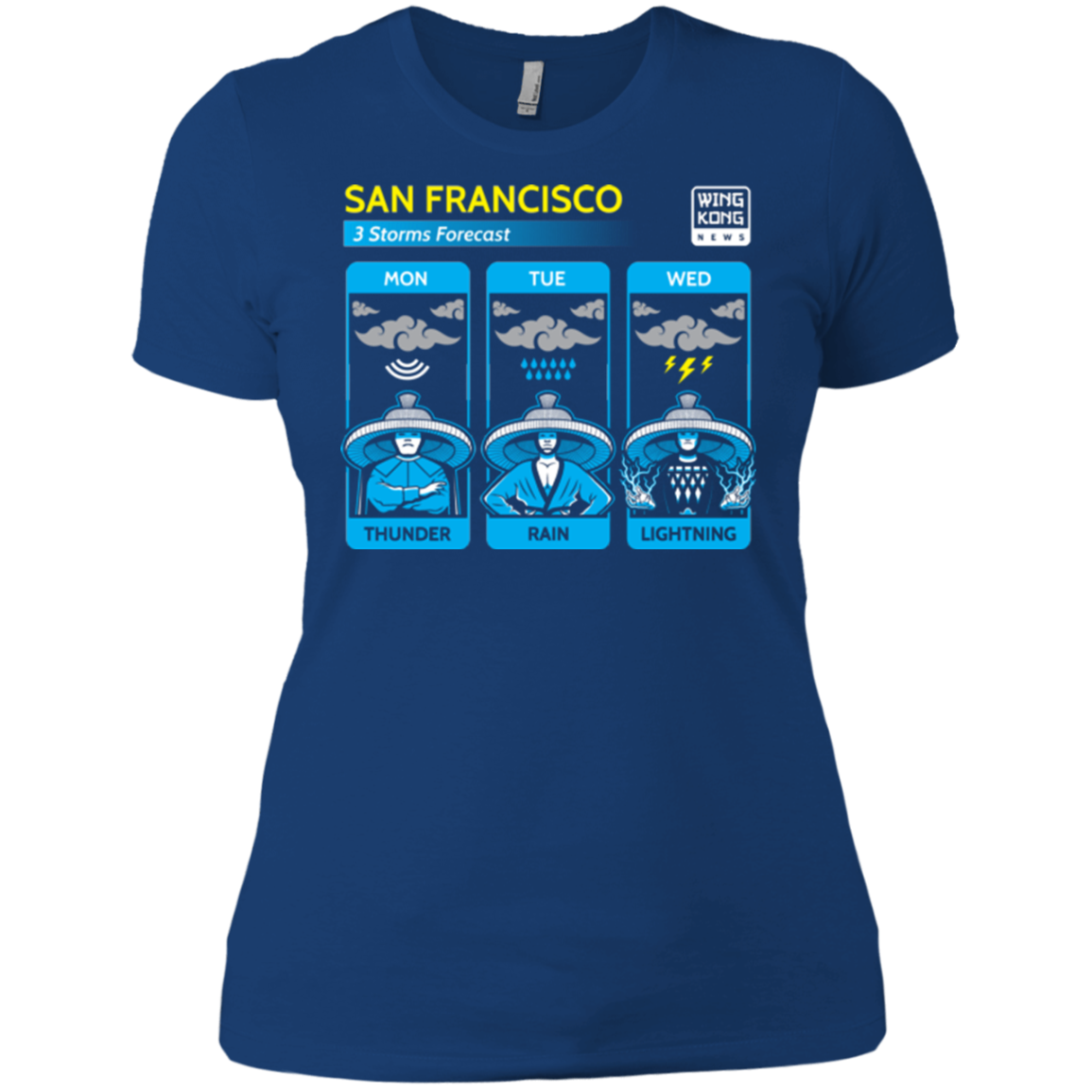 Three Storms Women's Premium T-Shirt