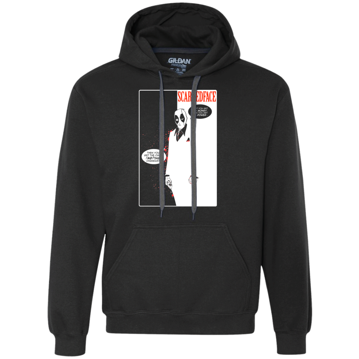 SCARREDFACE Premium Fleece Hoodie