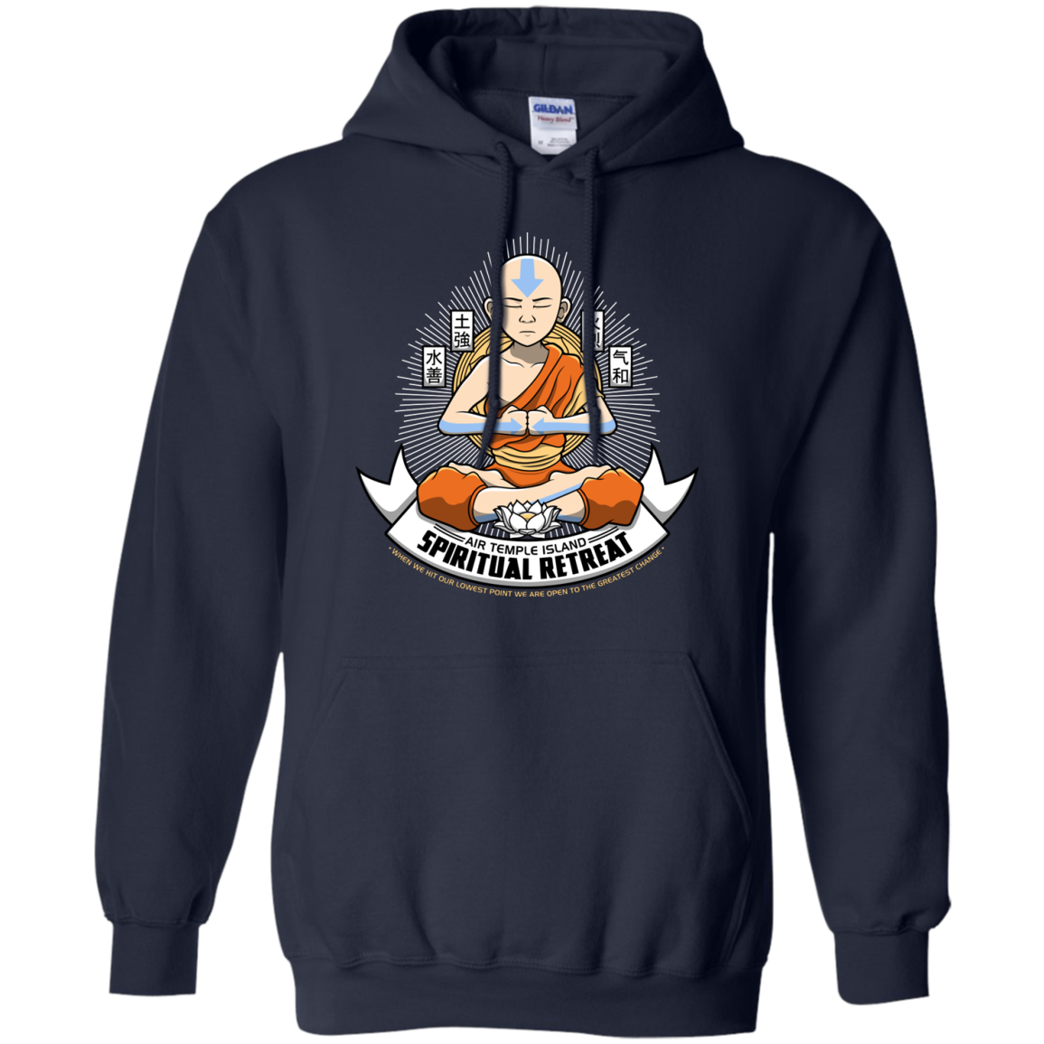 SPIRITUAL RETREATT Pullover Hoodie