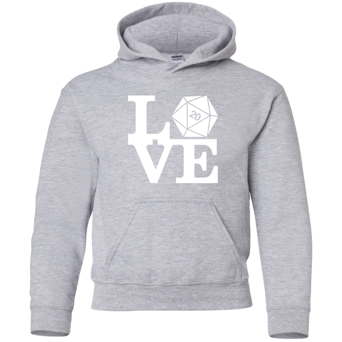 Love D20 Youth Hoodie