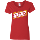 The Spark Women's V-Neck T-Shirt