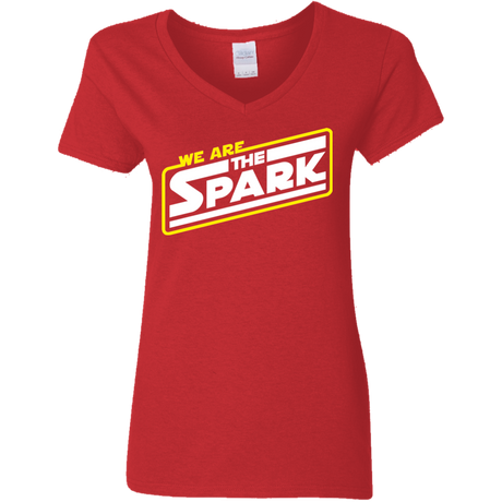 The Spark Women's V-Neck T-Shirt