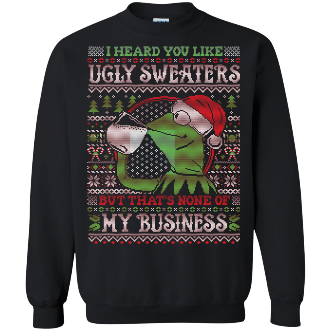 None Business Crewneck Sweatshirt
