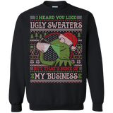 None Business Crewneck Sweatshirt
