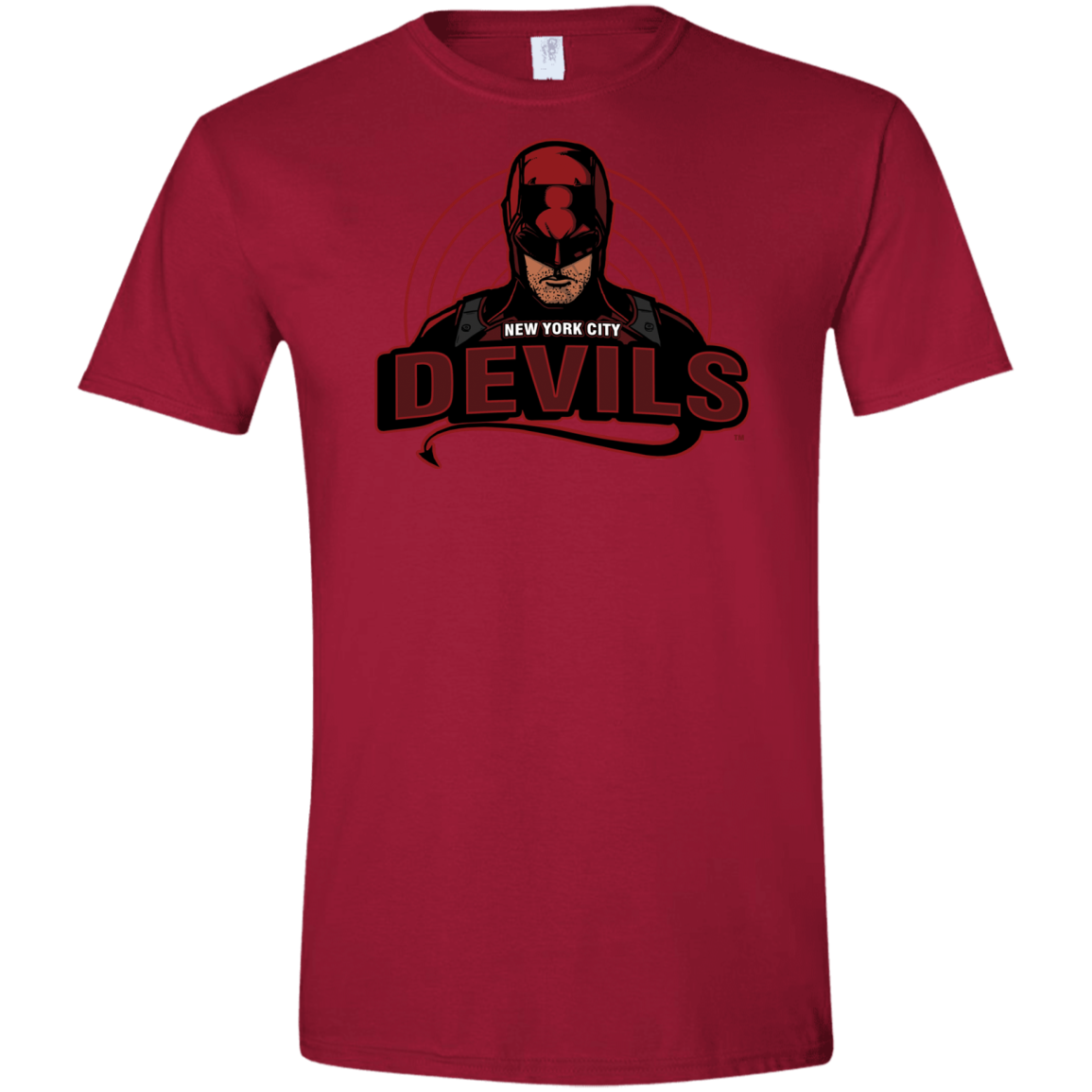 NYC Devils Men's Semi-Fitted Softstyle
