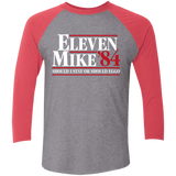 Eleven Mike 84 - Should I Stay or Should Eggo Men's Triblend 3/4 Sleeve