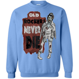 Old Rockers Never Die Crewneck Sweatshirt