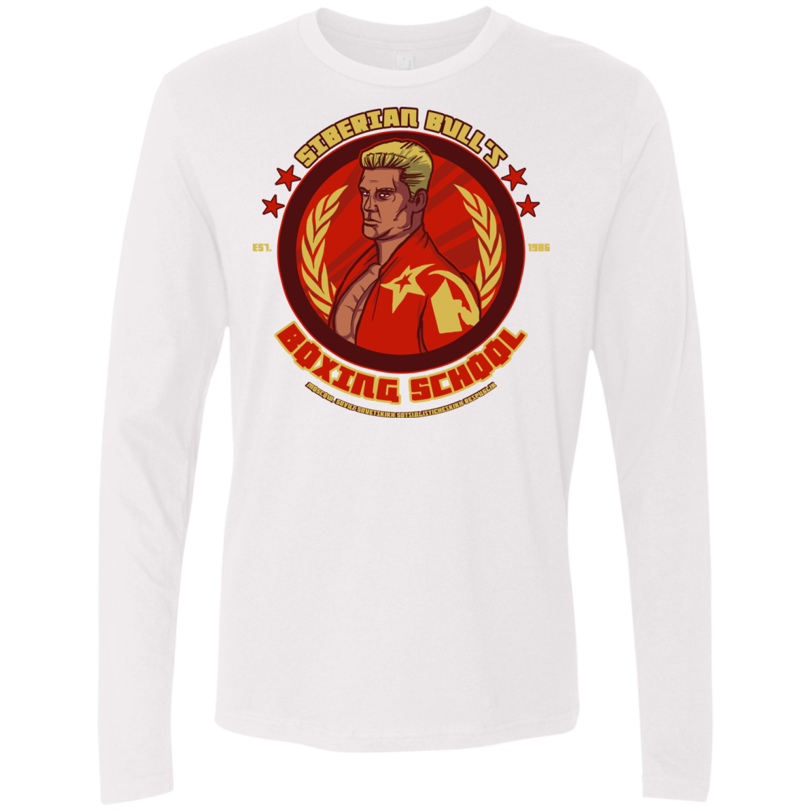 Siberian Bull Men's Premium Long Sleeve
